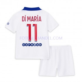 Barn Fotballdrakter Paris Saint-Germain Di Maria 11 Borte 2020-21 Kortermet